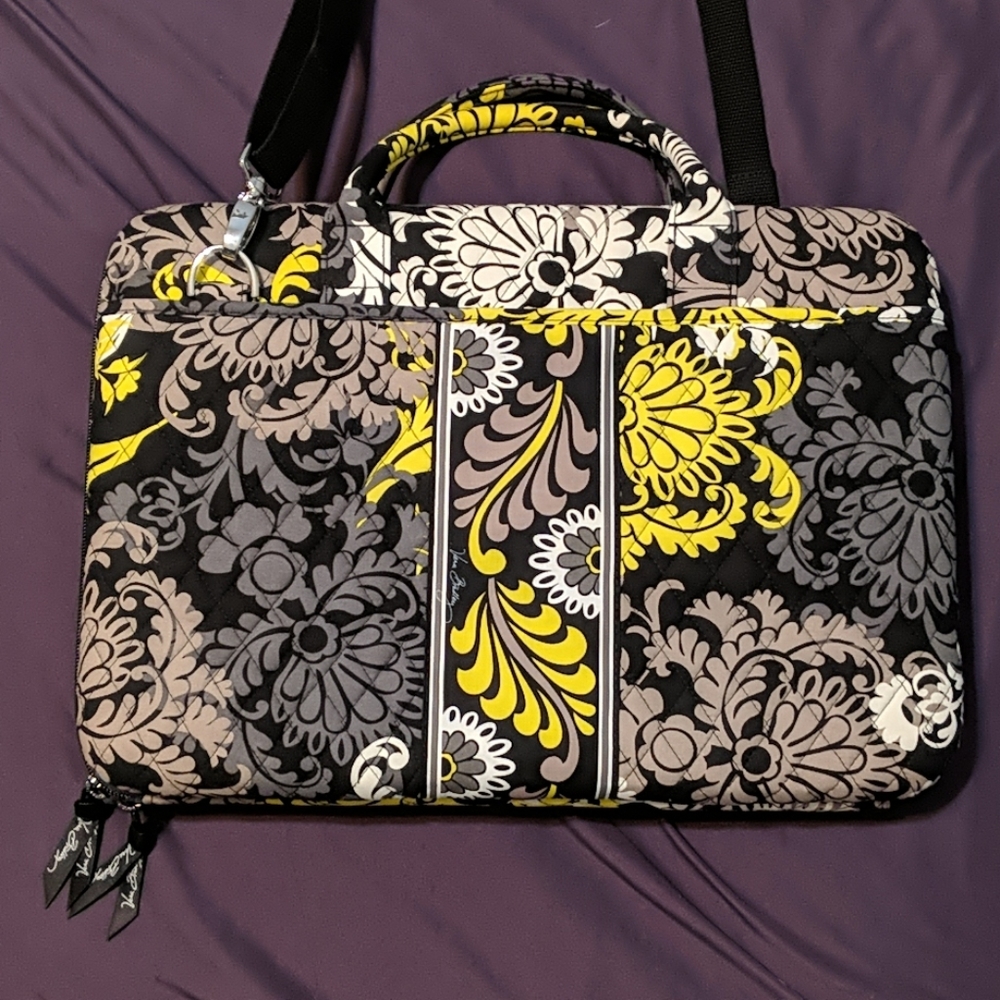 Vera Bradley Hard Shell Laptop Shoulder Bag